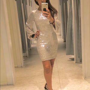 Stradivarius sequin dress like knew